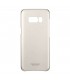 Funda Samsung Clear Cover dorada para Galaxy S8 Plus EF-QG955CFE
