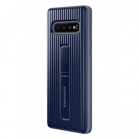 Funda Samsung Protective Standing Cover Negro Azulado para Galaxy S10 EF-RG973CBEGWW