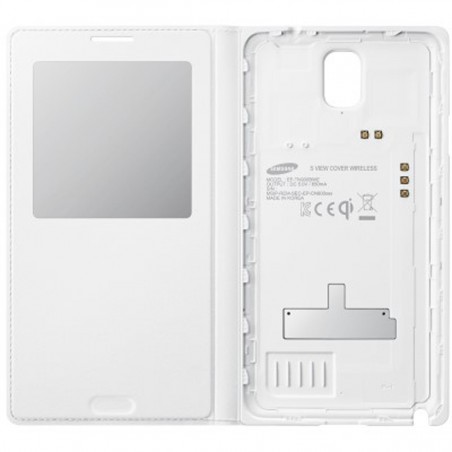 Funda Samsung S view EF-TN900BWEGWW blanca para Galaxy Note 3
