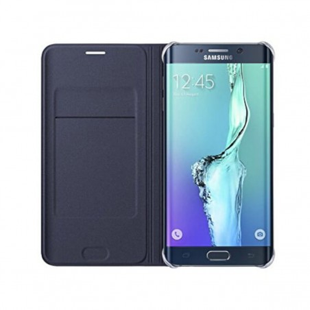 Funda Samsung Flip Wallet Negra para Galaxy S6 Edge Negro EF-WG925BBE