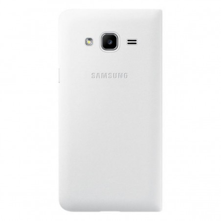 Funda Flip Wallet Samsung para Galaxy J3 (2016) blanca EF-WJ320PWEGWW