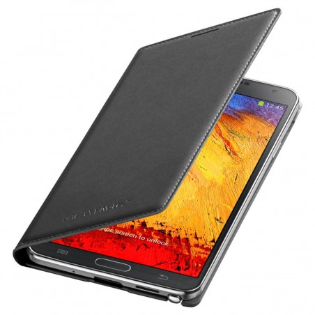 Funda libro Samsung EF-WN900BBE negra para Galaxy Note 3
