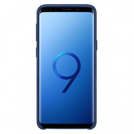 Funda Samsung Alcantara Cover Azul para Galaxy S9 EF-XG960ALEGWW