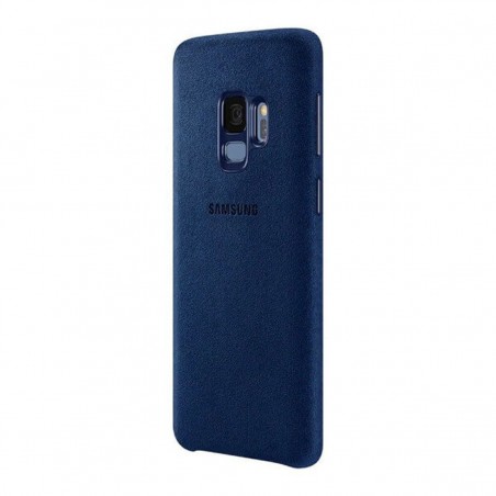 Funda Samsung Alcantara Cover Azul para Galaxy S9 EF-XG960ALEGWW