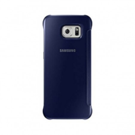 Funda Samsung Clear View Cover Negra para Galaxy S6 EF-ZG920BBE