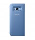 Funda Samsung Clear View Azul para Galaxy S8