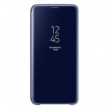 Funda Samsung Clear View Azul para Galaxy S9 EF-ZG960CLE
