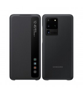 Funda Samsung Smart Clear View para Galaxy S20 Ultra Negro EF-ZG988CBE