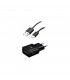 Cargador Samsung con cable USB-C negro EP-TA20EBE + EP-DG950