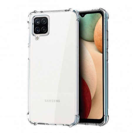 Funda Samsung Galaxy A12 Transparente (Antishock Gel)