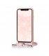 Funda móvil colgante con cuerda para iPhone SE 2020 / 8 / 7 silicona premium Rosa