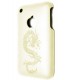 Funda Blanca con Dragon para iPhone 3G