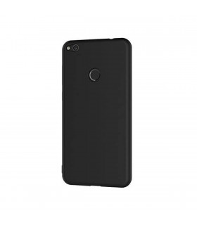Funda de gel TPU Case de color negro para Huawei P8 Lite (2017)