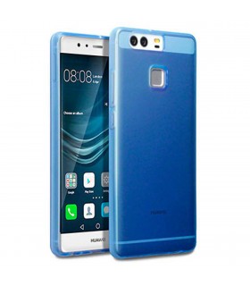 Funda silicona gel para Huawei P9 azul