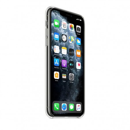 Funda silicona gel para iPhone 11 Pro Max transparente