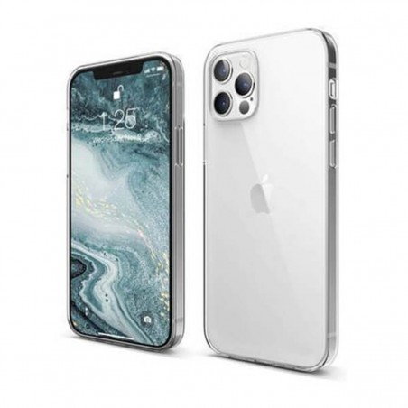 Funda iPhone 12 / 12 Pro de Silicona Gel Transparente