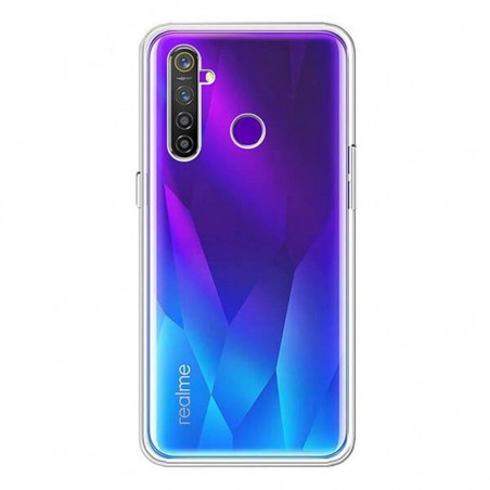 Funda Silicona gel Realme 5 Pro Transparente