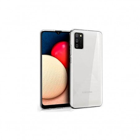 Funda silicona gel Samsung Galaxy A02s transparente