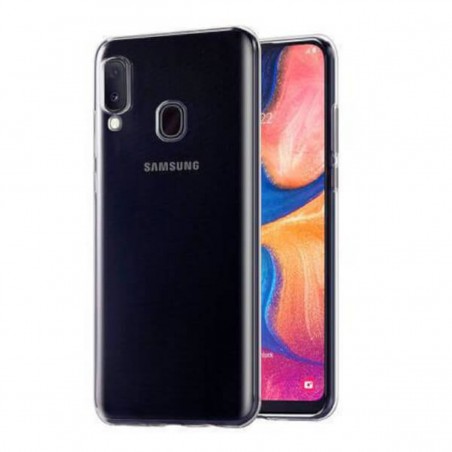 Funda Silicona gel Samsung Galaxy A20E Transparente