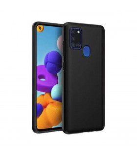 Funda silicona gel Samsung Galaxy A21s negro