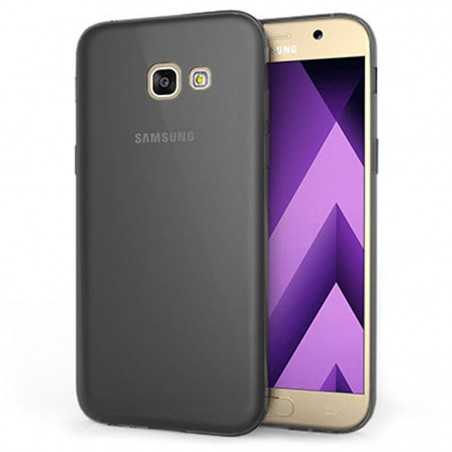 Funda silicona gel para Samsung Galaxy A3 (2016) negro