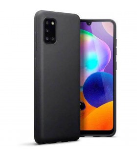 Funda silicona gel Samsung Galaxy A31 negro