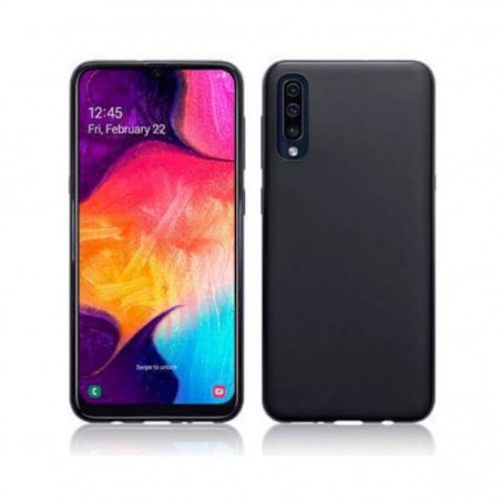 Funda de Silicona Gel Negra para Samsung Galaxy A50 y A30s