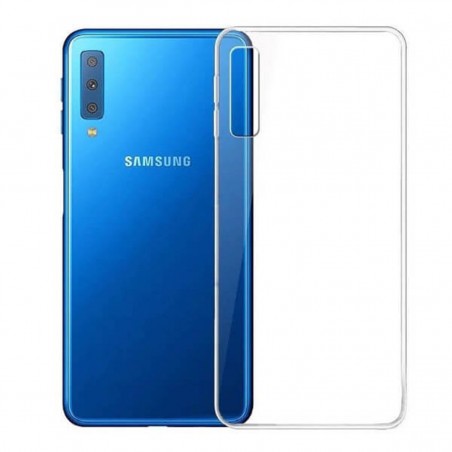 Funda Silicona de Gel Transparente para Samsung Galaxy A7 (2018)