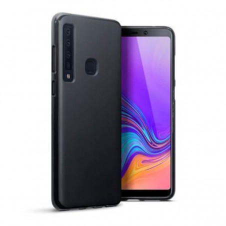 Funda Silicona de Gel Negra para Samsung Galaxy A9 (2018)
