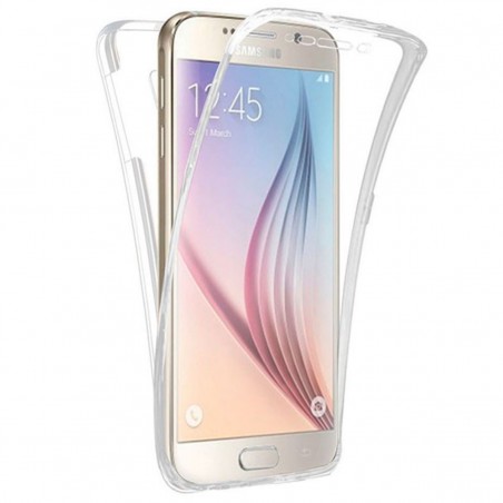 Funda silicona gel transparente para Samsung Galaxy S6 G920