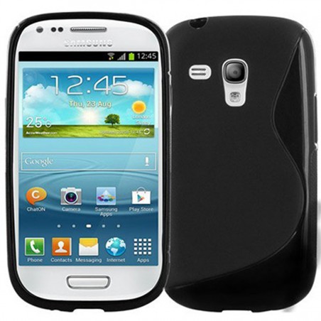 Funda TPU FPGSAI8190DN para tu Samsung Galaxy s3 mini negra