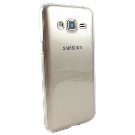Funda silicona gel transparente para Samsung Galaxy J3 (2016)