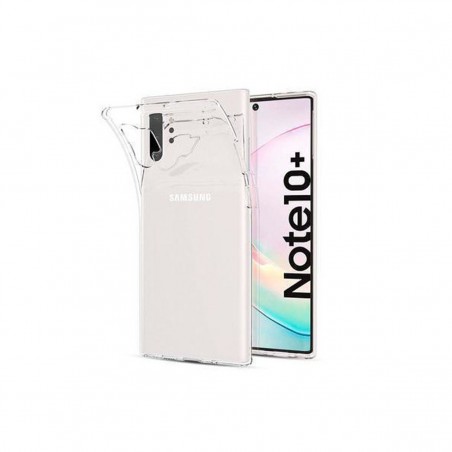 Funda Samsung Galaxy Note 10 Plus Transparente de Silicona gel