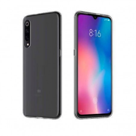 Funda Silicona Gel Xiaomi Mi 9 Transparente