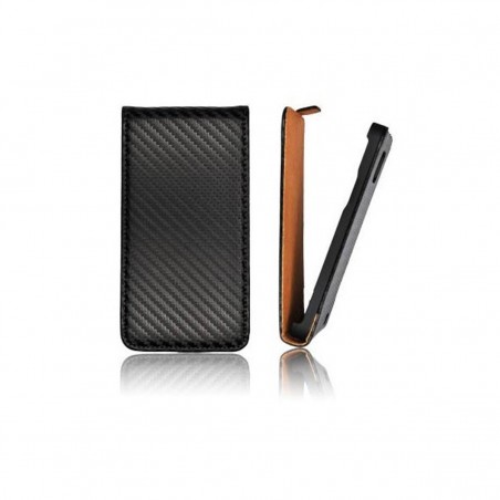 Funda de carbono prestige negra para iPhone 5