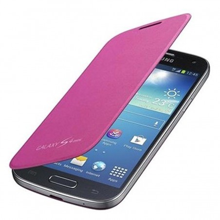 Funda libro rosa para Galaxy S4 Mini