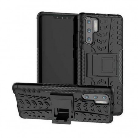 Funda rugerizada para Huawei P30 Pro en color negro