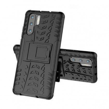 Funda rugerizada para Huawei P30 Pro en color negro