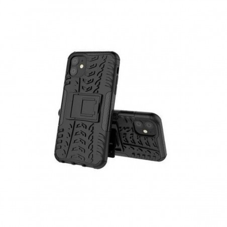 Funda Rugerizada negra para iPhone 11