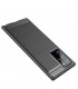Funda Samsung Galaxy Note 20 con inserciones símil a fibra de carbono Negro