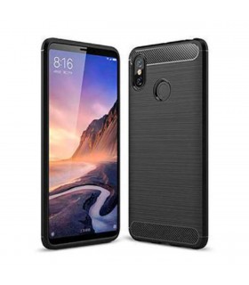 Funda silicona símil fibra de carbono para Xiaomi Mi Max 3