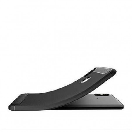 Funda silicona símil fibra de carbono para Xiaomi Mi Max 3