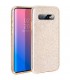 Funda Silicona gel Samsung Galaxy S10 Shine GOLD