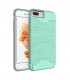 Carcasa con tarjetero y soporte turquesa para iPhone 7 Plus / 8 Plus