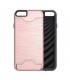 Carcasa con tarjetero y soporte rosa para iPhone 7/8