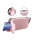 Carcasa con tarjetero y soporte rosa para iPhone 7/8
