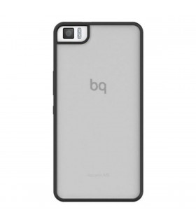 Funda Gummy para BQ Aquaris M4.5 Negro