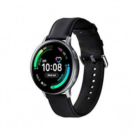 Samsung Galaxy Watch Active 2, 44mm Stainless Steel Plata (Silver) R820