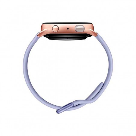 Samsung Galaxy Watch Active 2 40mm Aluminio Rosa Gold (Pink Gold) y correa deportiva Violeta R830