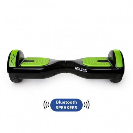 Hoverboard Doc Plus 6.5 Bluetooth Scooter Eléctrico verde y negro